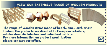 Gallery of wooden products