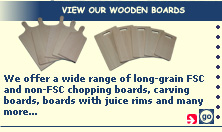 View our wooden boards